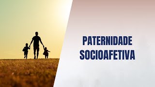 Paternidade socioafetiva [upl. by Andonis]