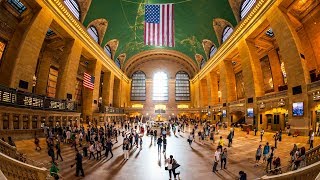 Walking Tour of Grand Central Terminal — New York City 【4K】🇺🇸 [upl. by Jacquenetta]