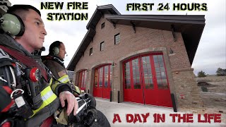 First 24 Hours in a New Fire Station  A Day in the Life [upl. by Jeroma]