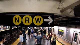 ⁴ᴷ The Busiest NYC Subway Station Times Square–42nd StreetPort Authority Bus Terminal [upl. by Hadeehsar]