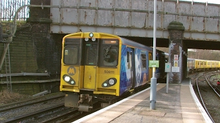 Half an Hour at 216  Birkenhead North Station 1022017  Class 507 508 terminus [upl. by Htaek]