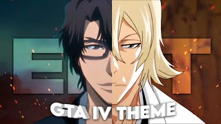 Aizen x Urahara  GTA IV Theme Edit [upl. by Boorman]